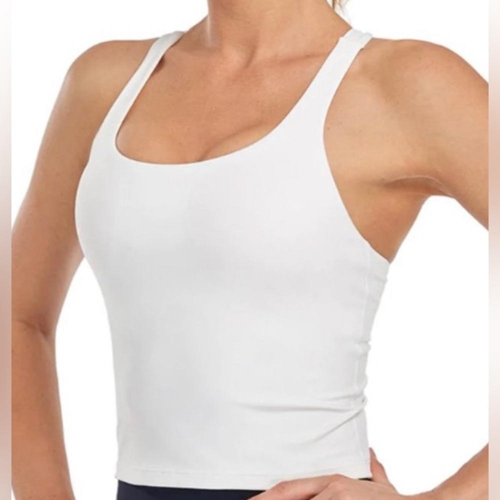 HeyNuts Longline Zeal Bra B-C Cup - White